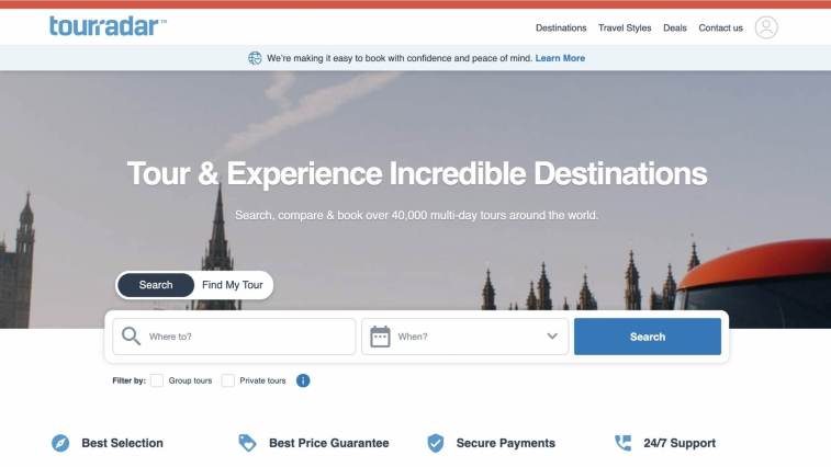 รวม 70 โปรแกรมพันธมิตร Affiliate จ่ายสูง 2022 113 โปรแกรมพันธมิตร Tourradar